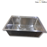 Handmade Stainless Steel Kitchen Sink – 60x45 cm
