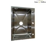 Handmade Stainless Steel Kitchen Sink – 60x45 cm
