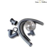 Handmade Stainless Steel Kitchen Sink Pipes and accessories